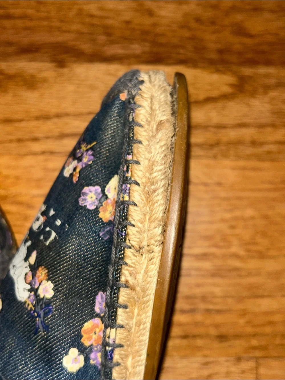 Coach espadrille slip